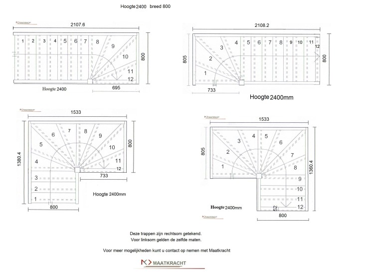 trap hoogte2400 800breed